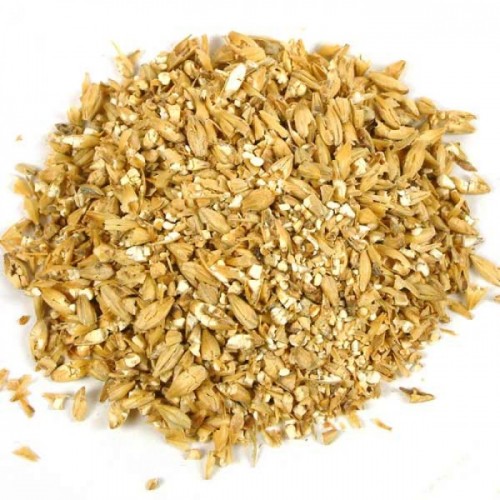 Crushed barley